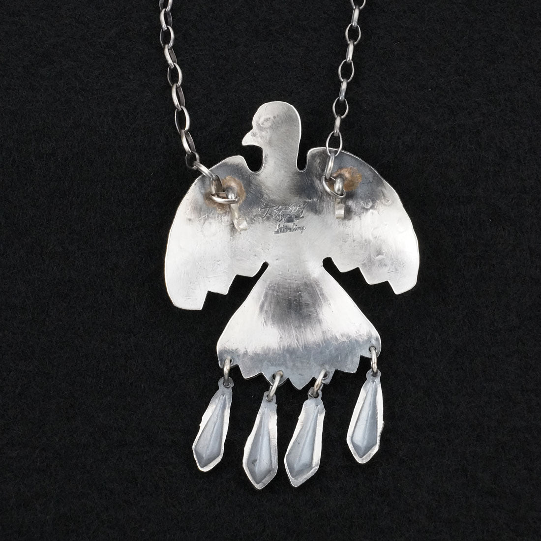 Tim Yazzie Turquoise & Sterling Silver Necklace