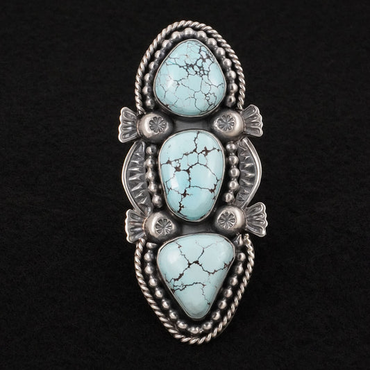 Arnold Blackgoat Turquoise & Sterling Silver Ring
