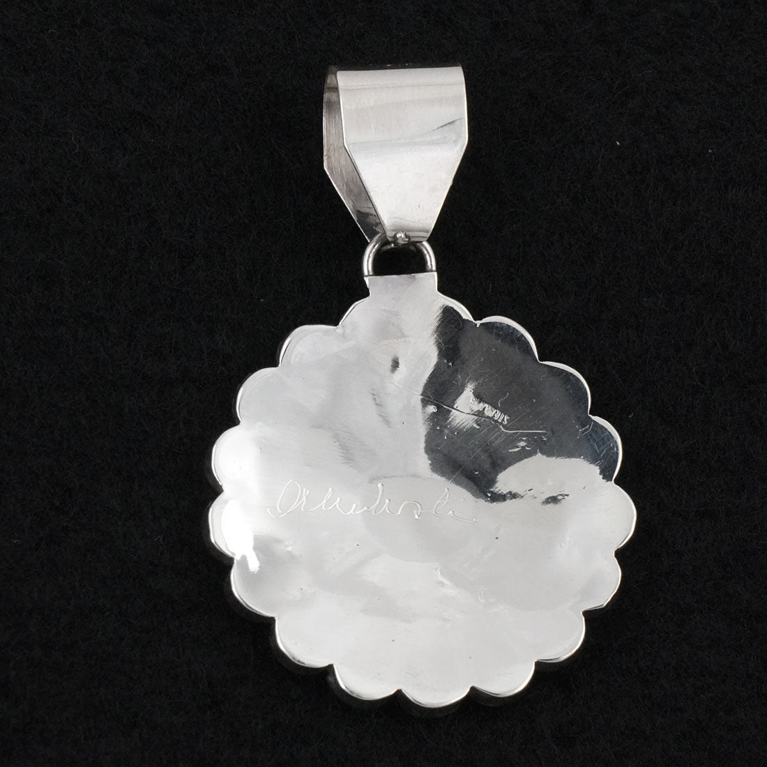 April Unkestine Multi-Stone & Sterling Silver Pendant