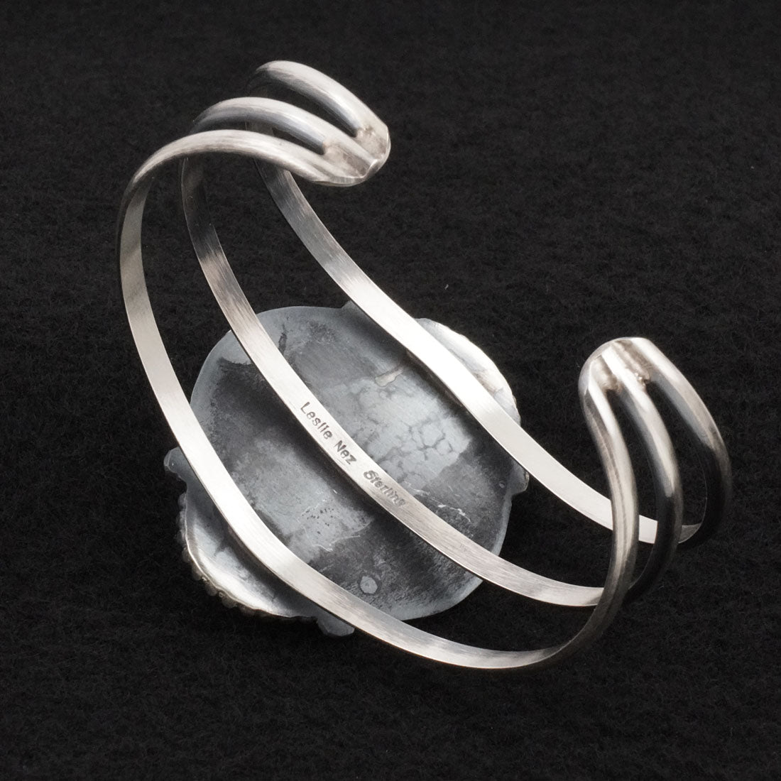 Leslie Nez Turquoise & Sterling Silver Bracelet