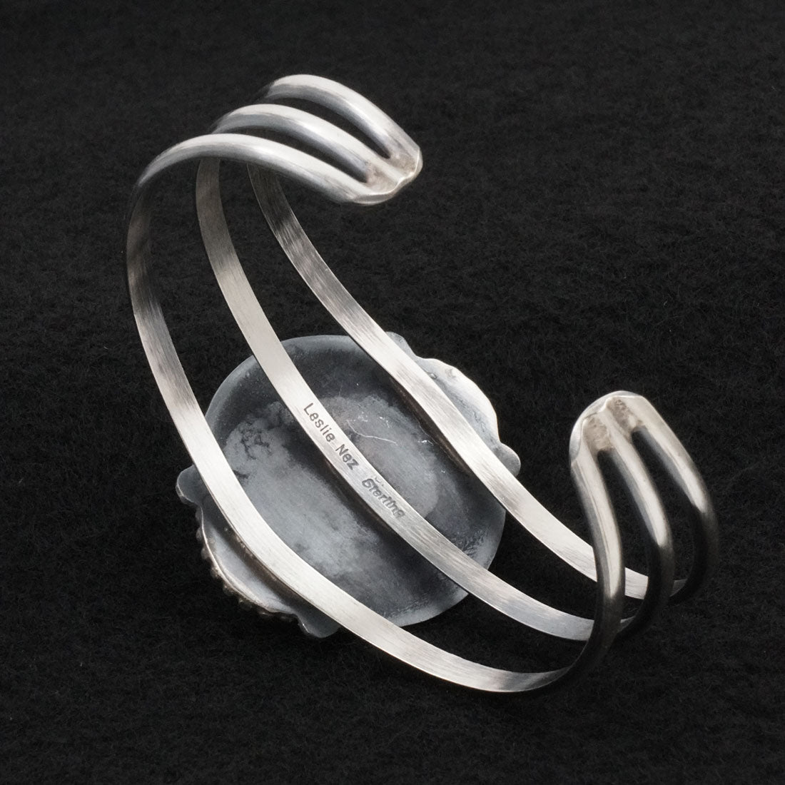 Leslie Nez Turquoise & Sterling Silver Bracelet