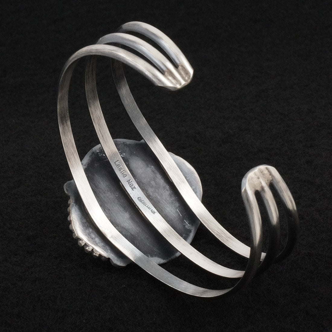 Leslie Nez Turquoise & Sterling Silver Bracelet