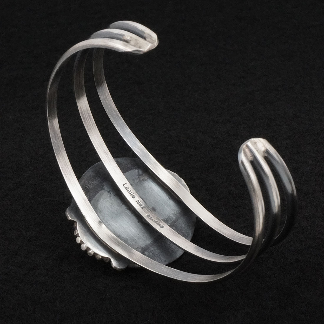 Leslie Nez Turquoise & Sterling Silver Bracelet