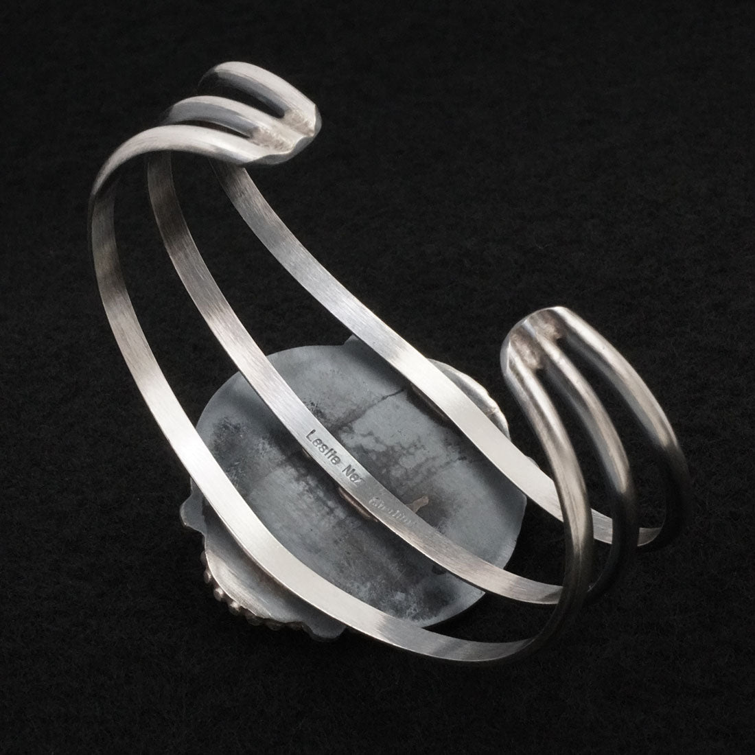 Leslie Nez Turquoise & Sterling Silver Bracelet