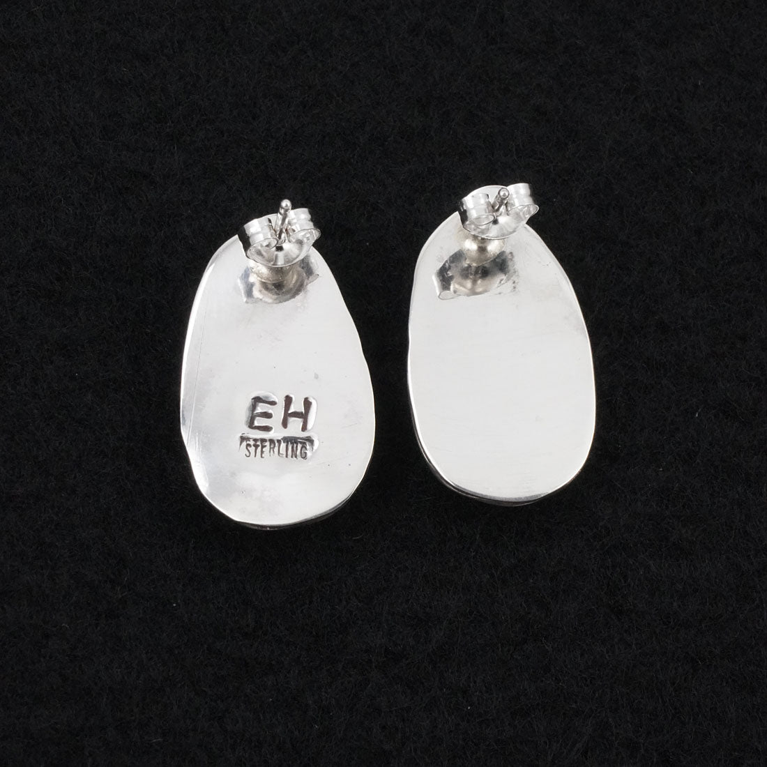 Ernest Hawthorne Turquoise & Sterling Silver Earrings
