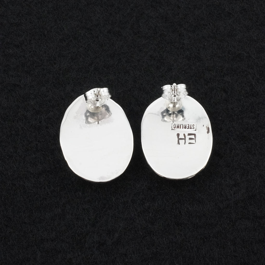 Ernest Hawthorne Turquoise & Sterling Silver Earrings