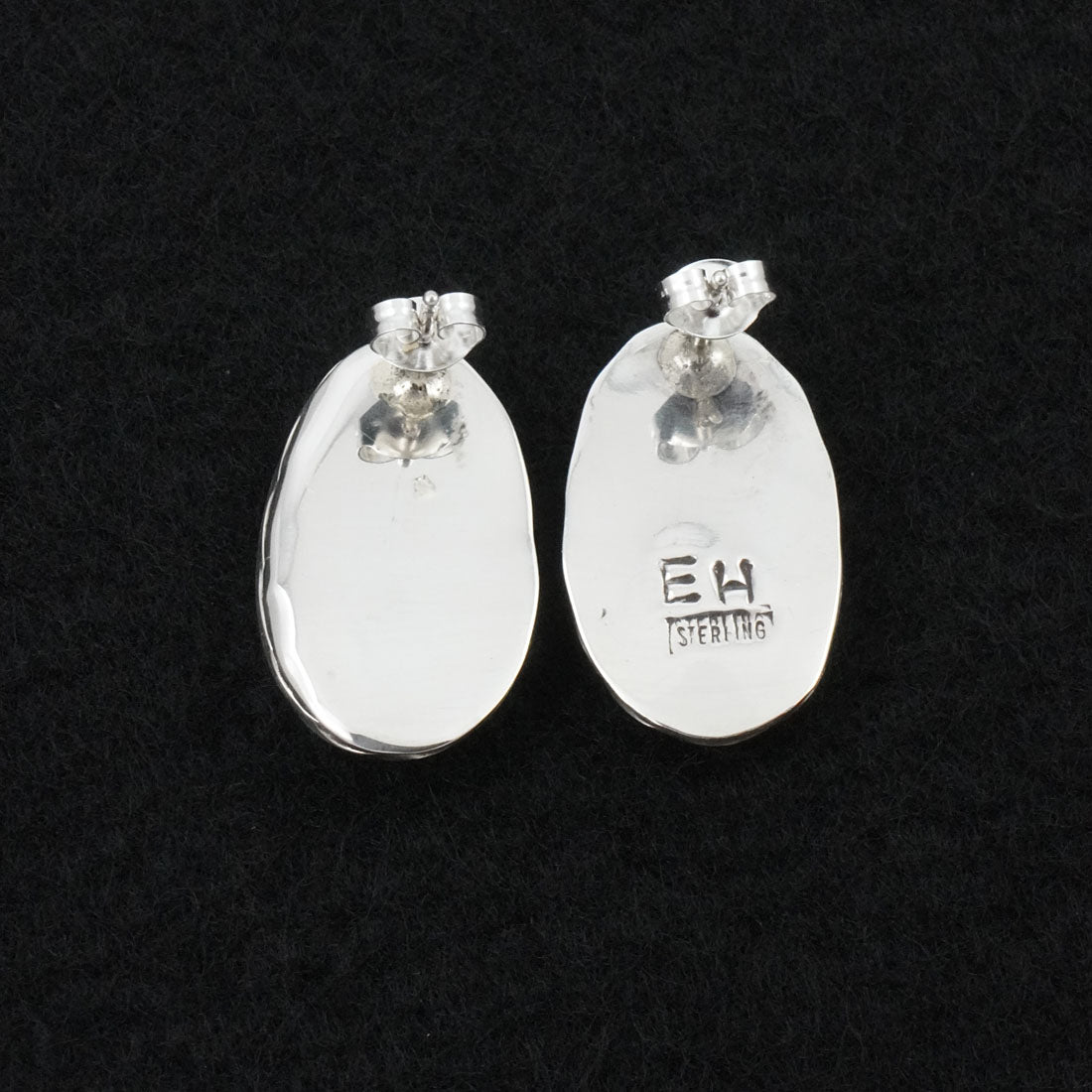 Ernest Hawthorne Turquoise & Sterling Silver Earrings