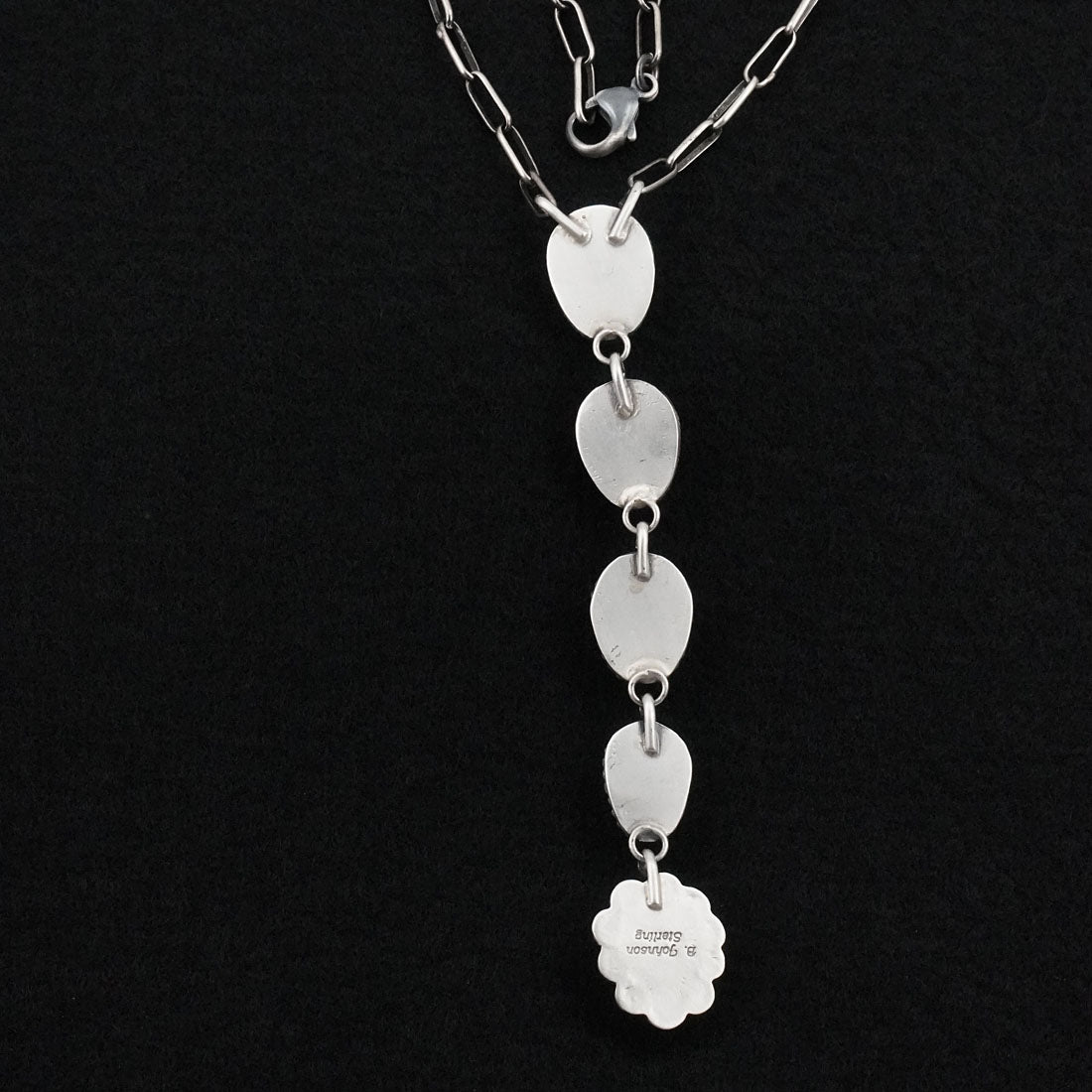 Bobby Johnson Turquoise & Sterling Silver Necklace