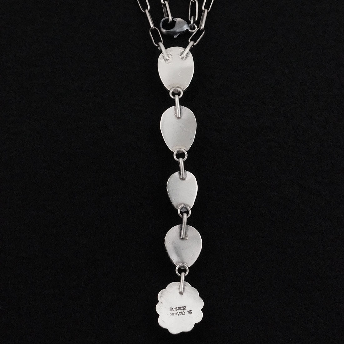 Bobby Johnson Turquoise & Sterling Silver Necklace