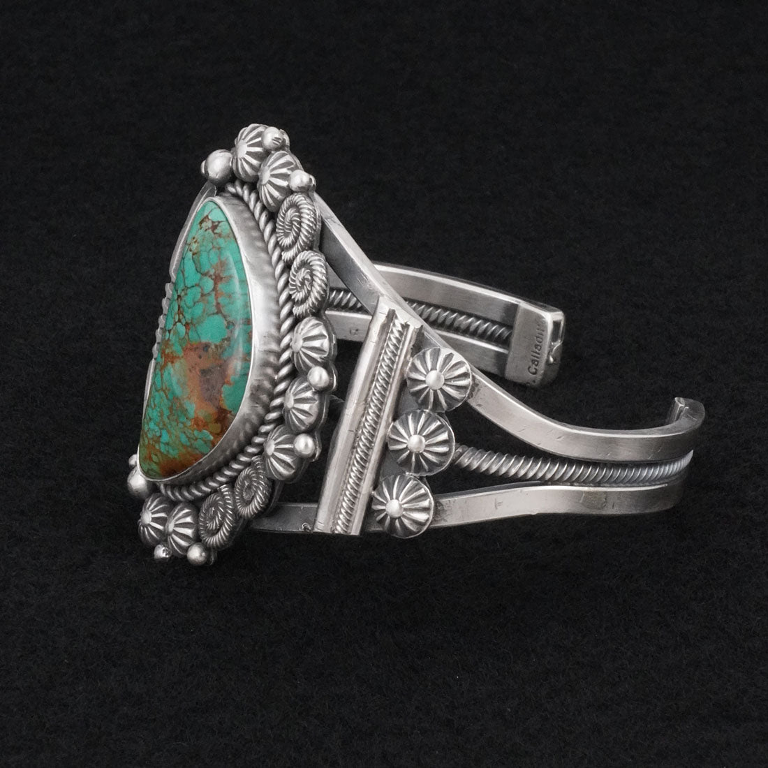 Rosita Calladitto Turquoise & Sterling Silver Bracelet