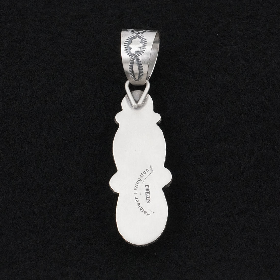 Kathleen Livingston Turquoise & Sterling Silver Pendant