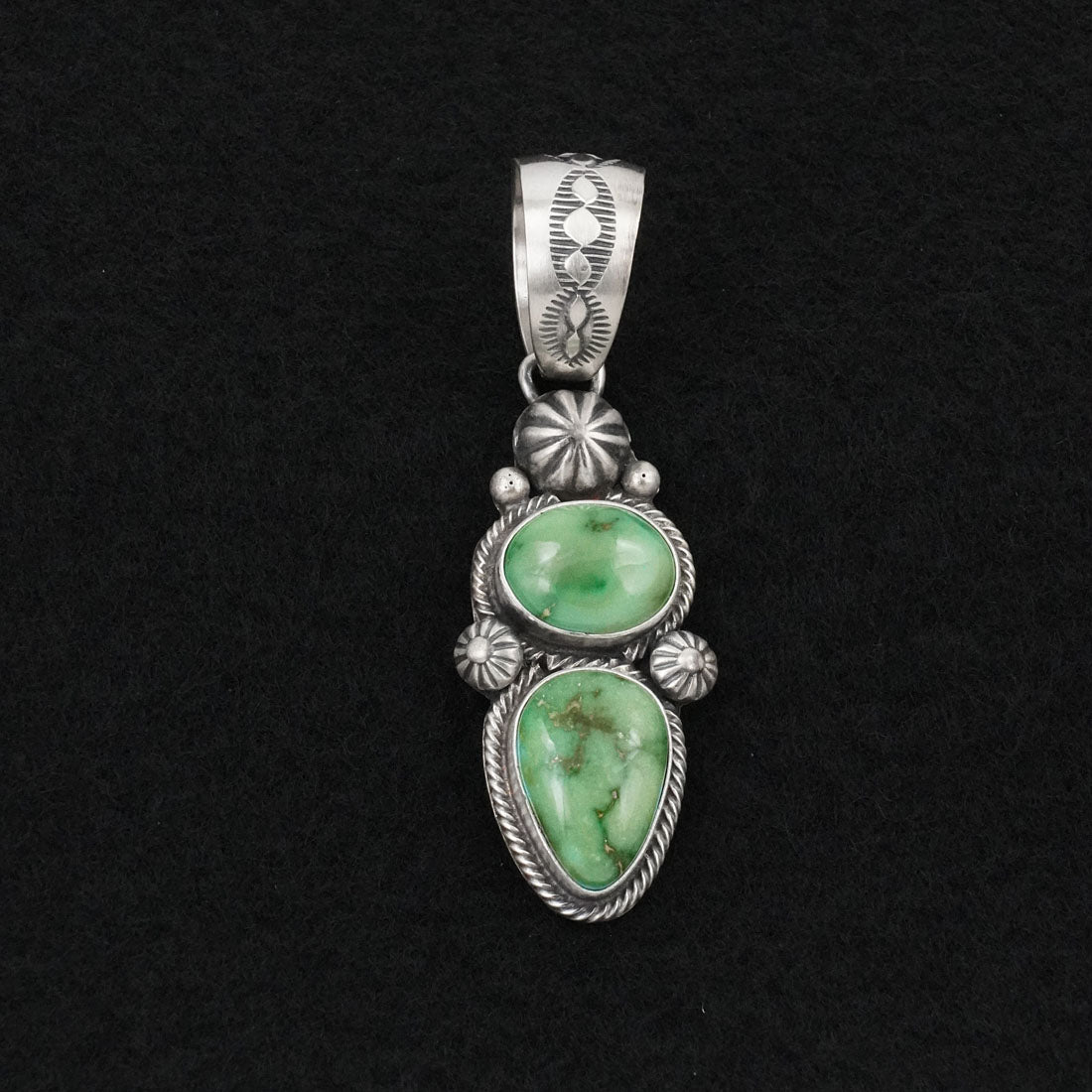 Kathleen Livingston Turquoise & Sterling Silver Pendant