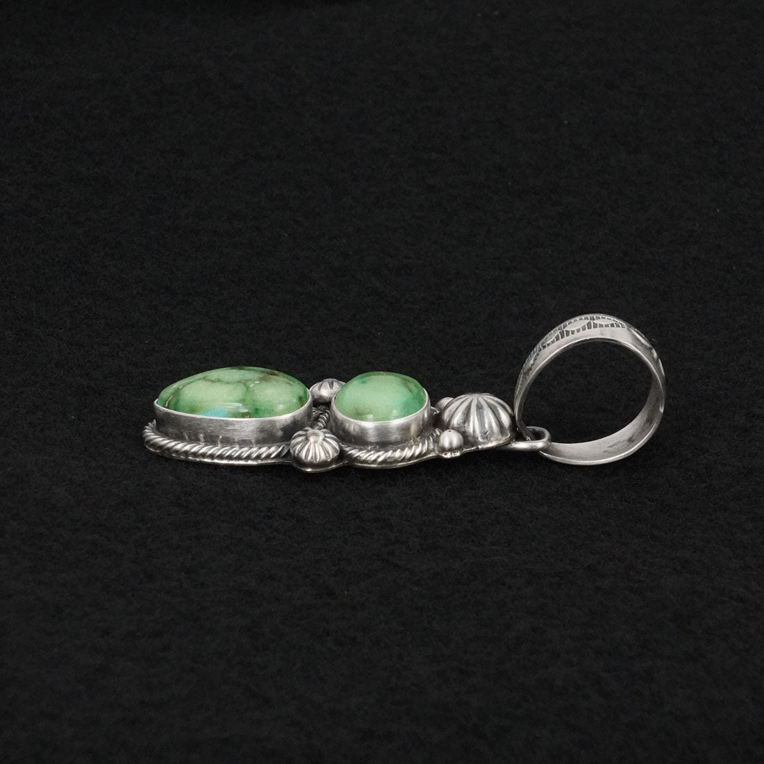 Kathleen Livingston Turquoise & Sterling Silver Pendant
