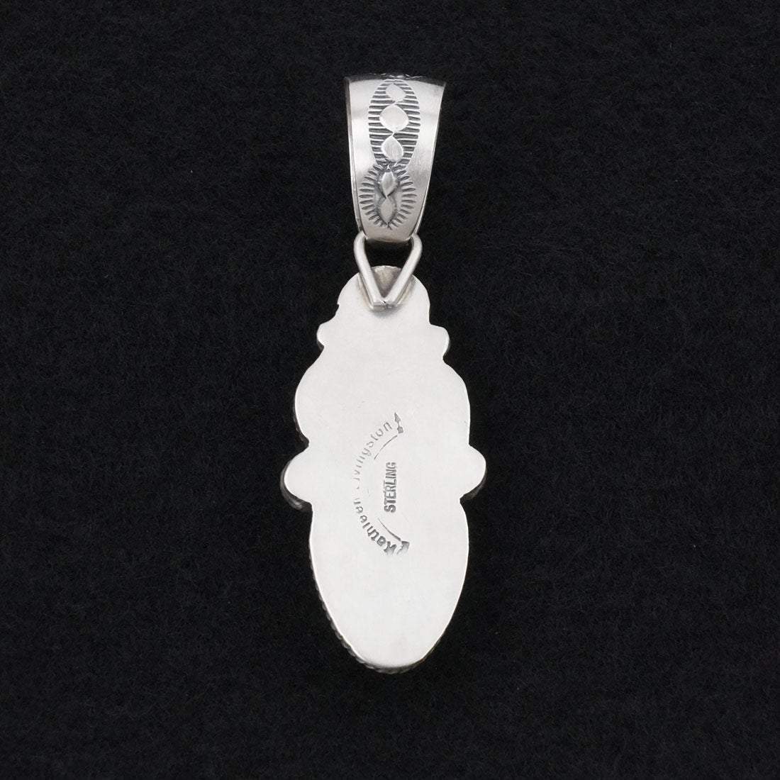 Kathleen Livingston Turquoise & Sterling Silver Pendant