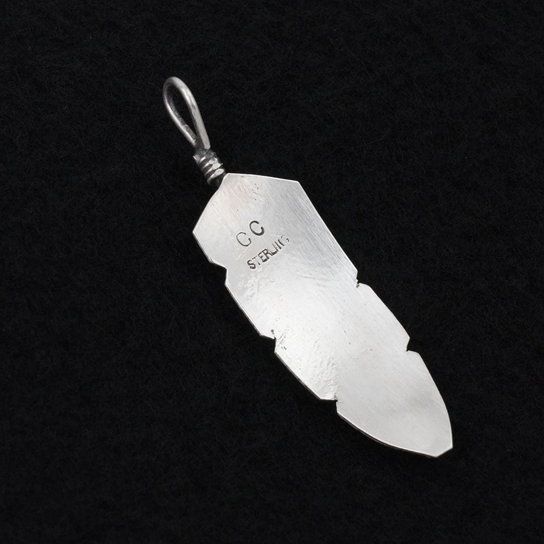Chris Charley Sterling Silver Pendant