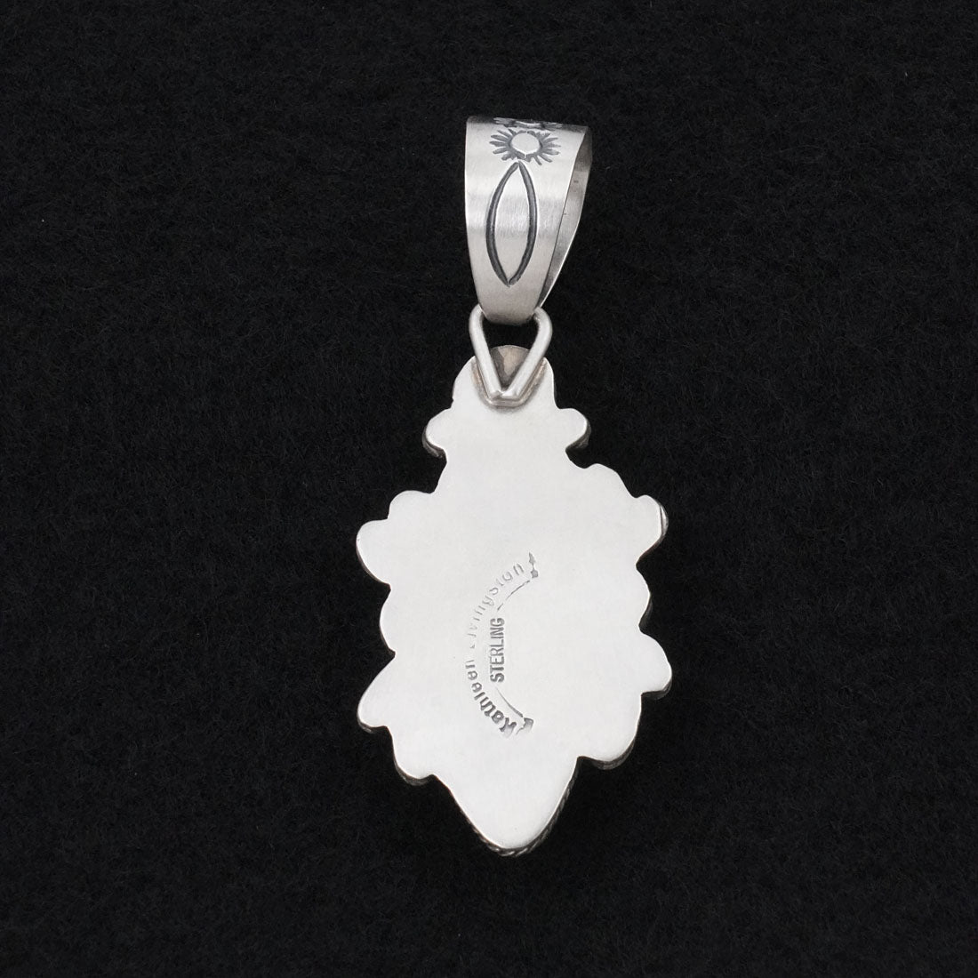 Kathleen Livingston Turquoise & Sterling Silver Pendant