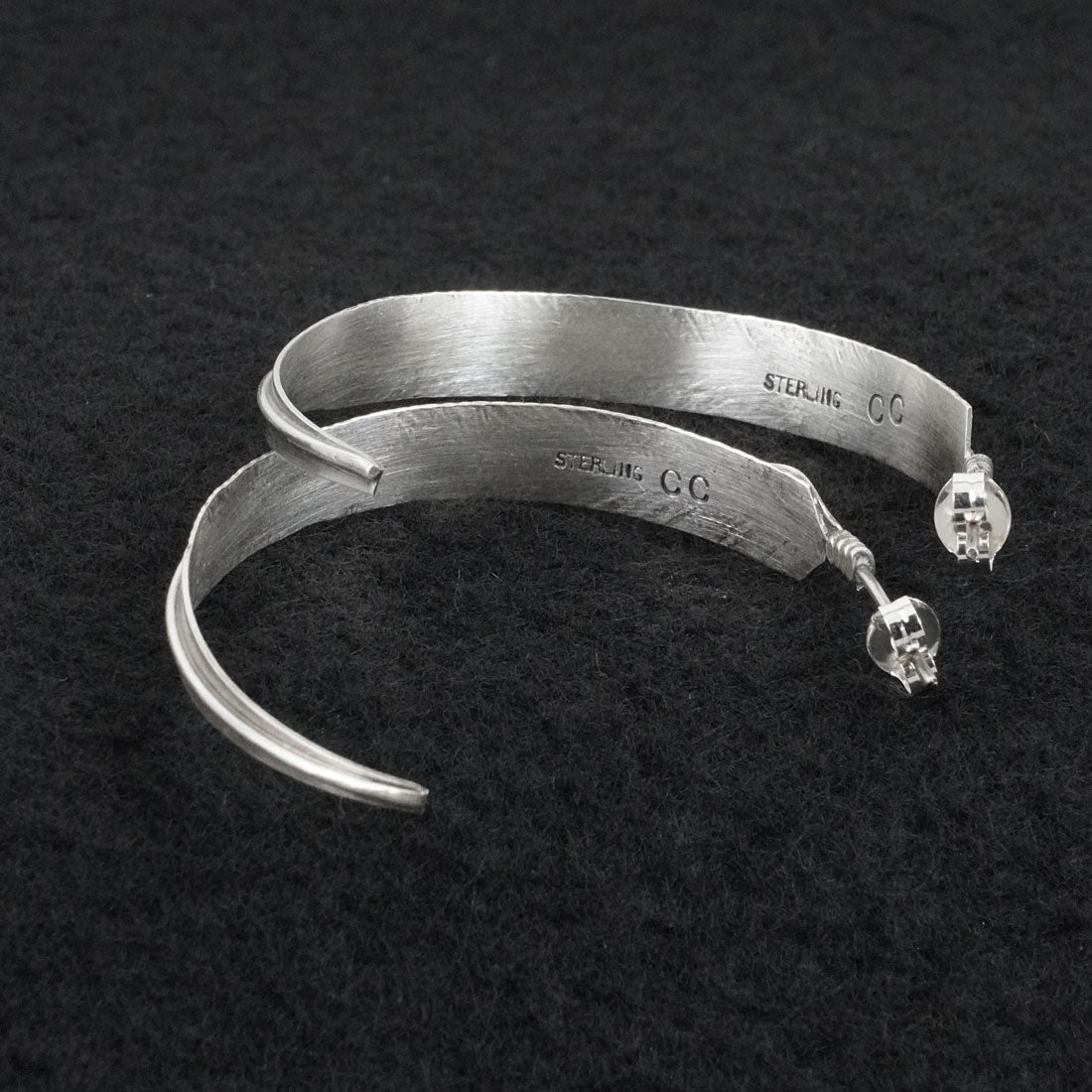 Chris Charley Sterling Silver Earrings