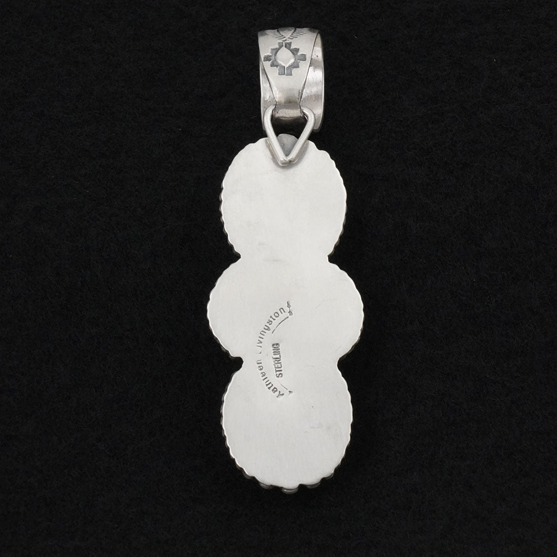 Kathleen Livingston Turquoise & Sterling Silver Pendant