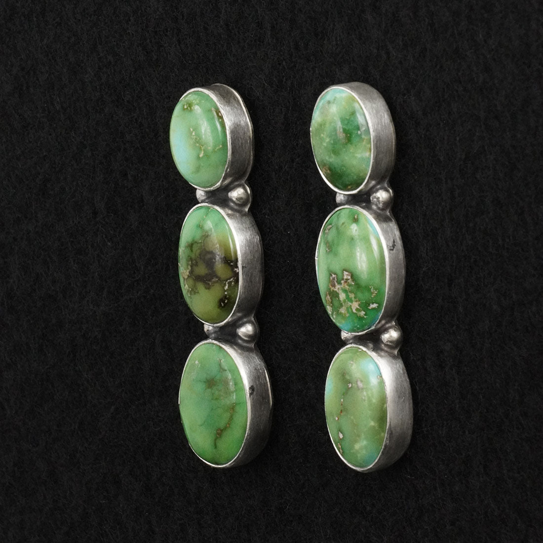 Randy Billy Turquoise & Sterling Silver Earrings