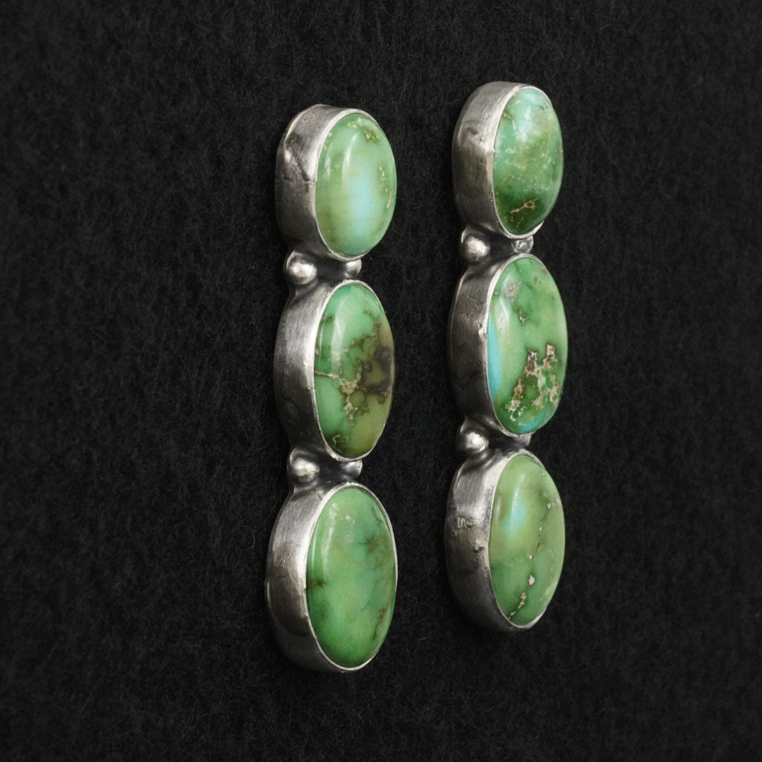 Randy Billy Turquoise & Sterling Silver Earrings