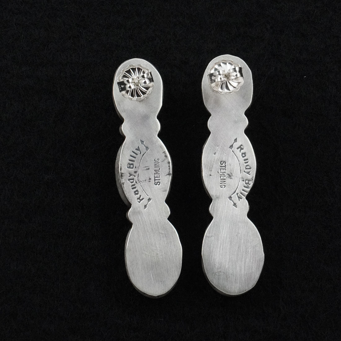 Randy Billy Turquoise & Sterling Silver Earrings