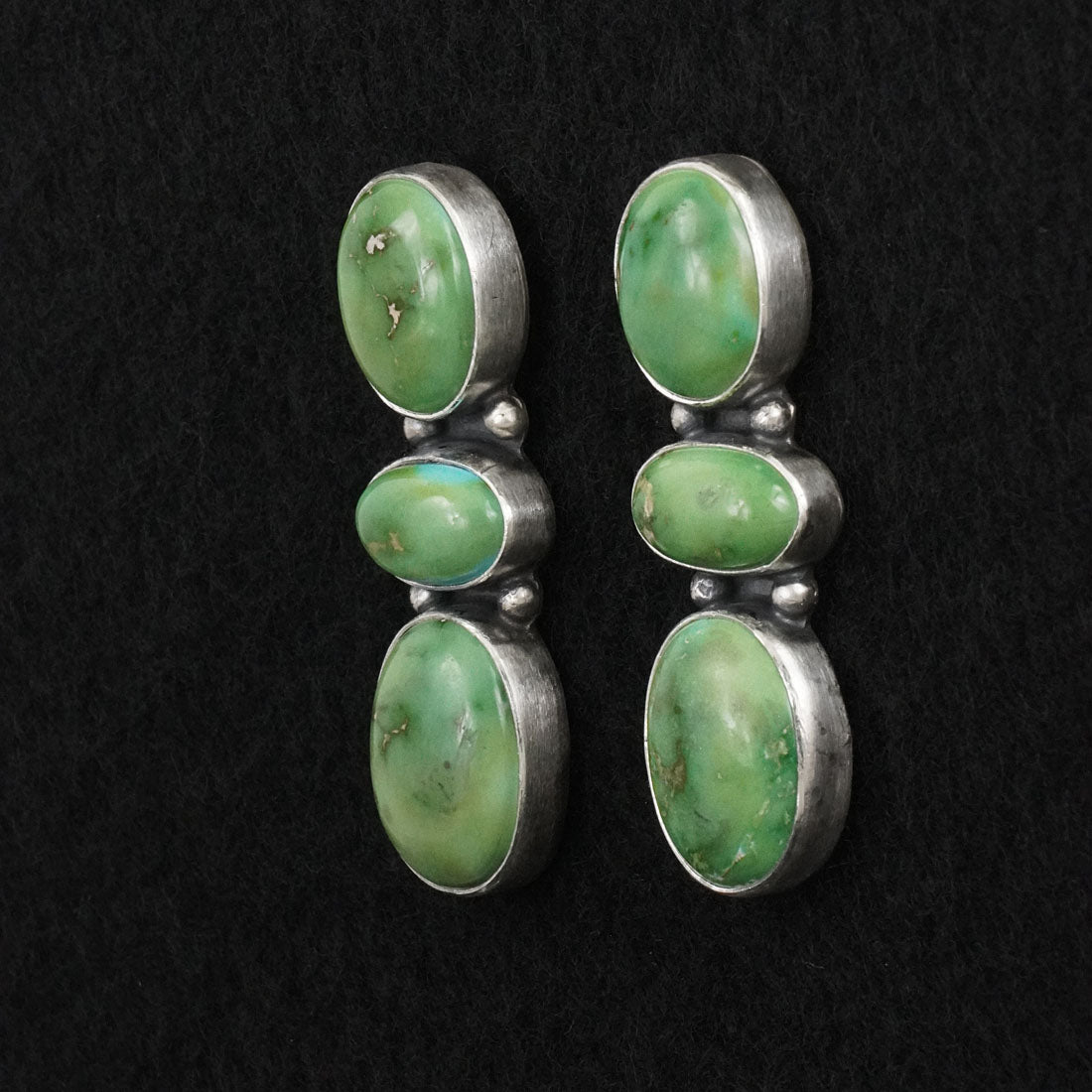 Randy Billy Turquoise & Sterling Silver Earrings