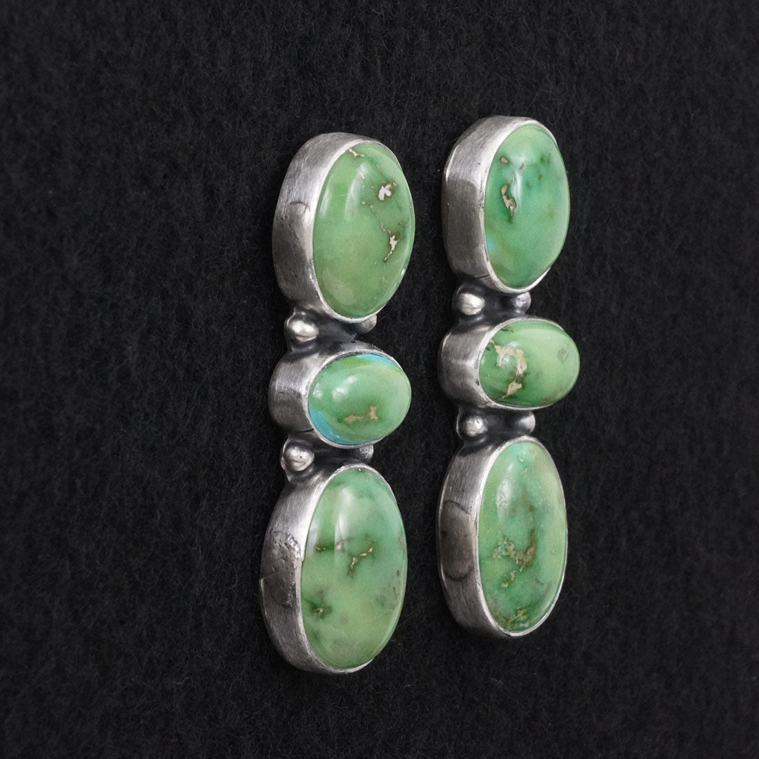 Randy Billy Turquoise & Sterling Silver Earrings