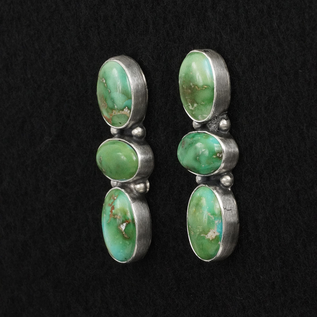 Randy Billy Turquoise & Sterling Silver Earrings