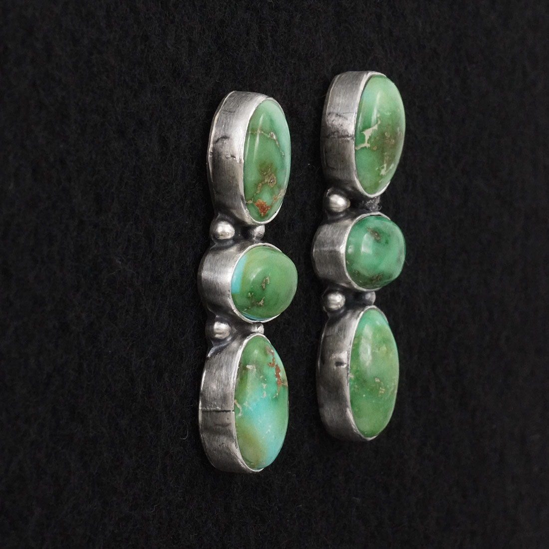 Randy Billy Turquoise & Sterling Silver Earrings