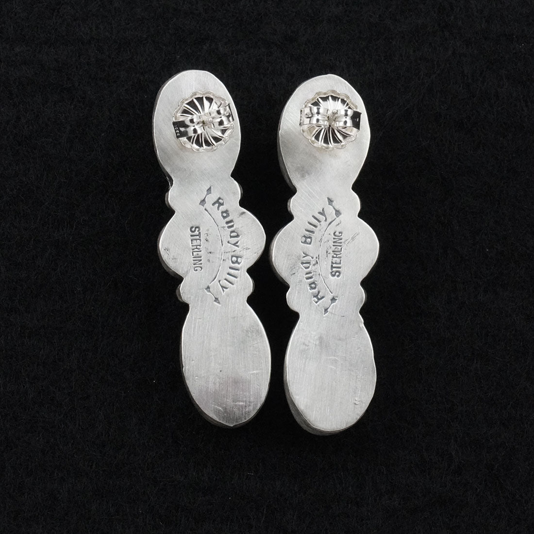 Randy Billy Turquoise & Sterling Silver Earrings