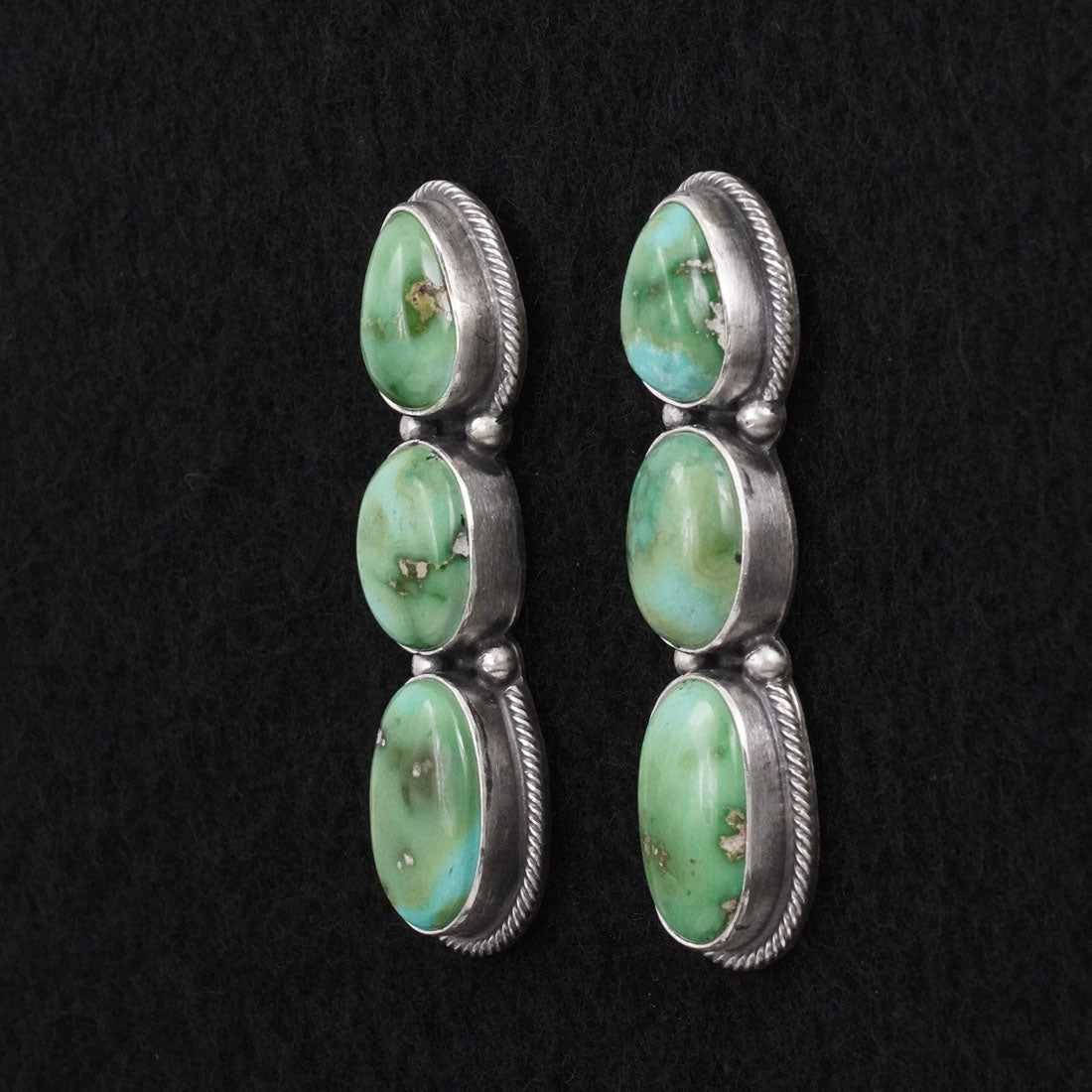 Randy Billy Turquoise & Sterling Silver Earrings