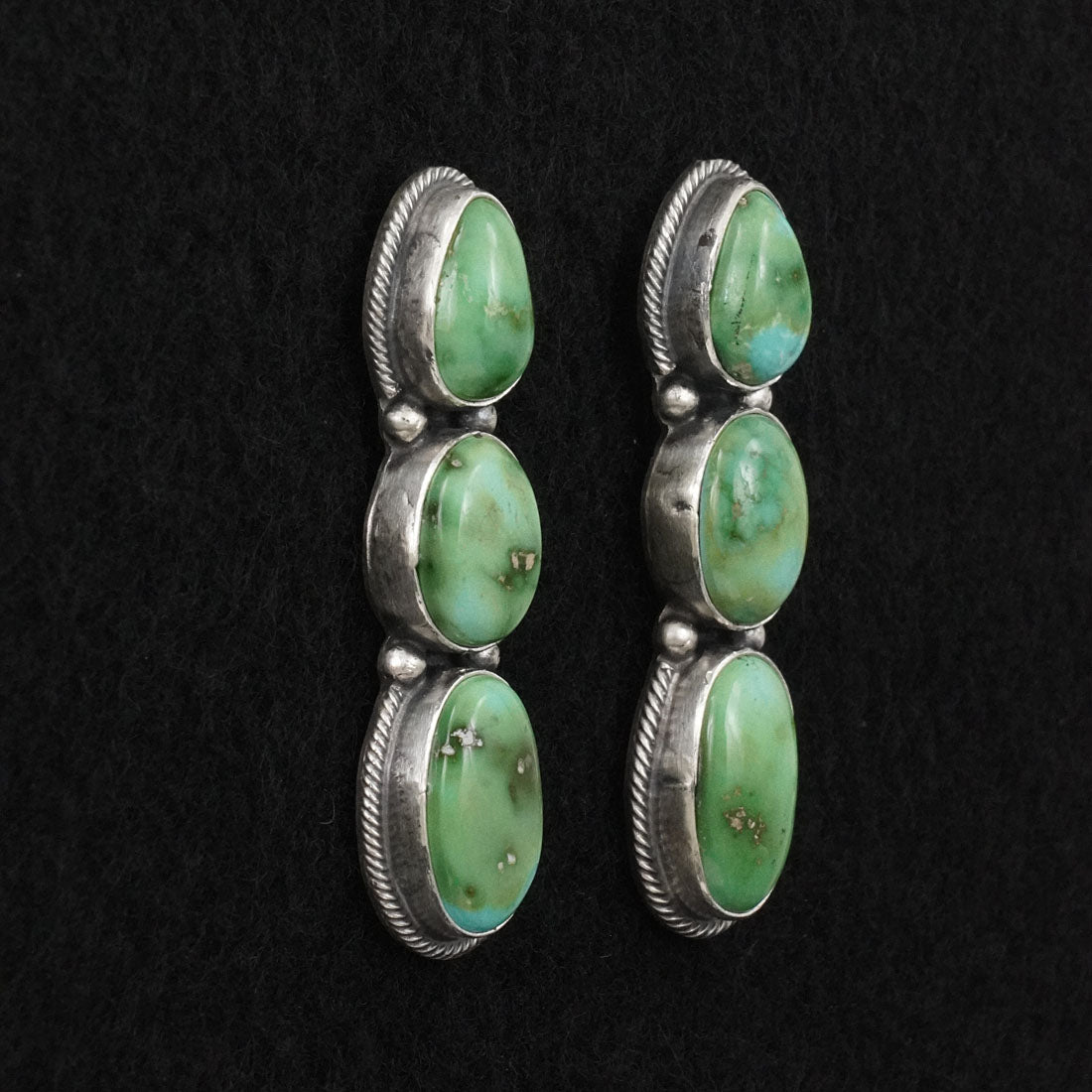 Randy Billy Turquoise & Sterling Silver Earrings
