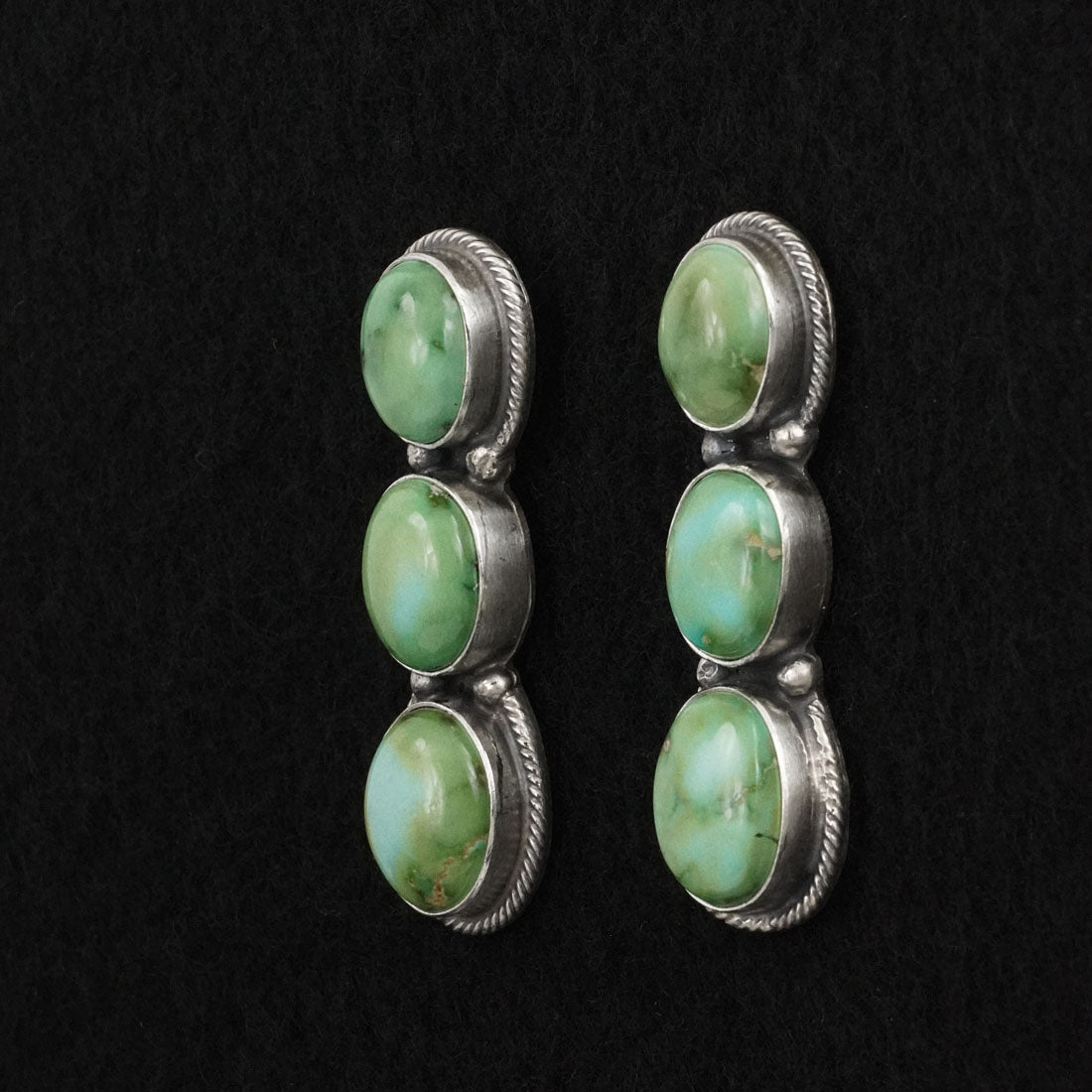 Randy Billy Turquoise & Sterling Silver Earrings