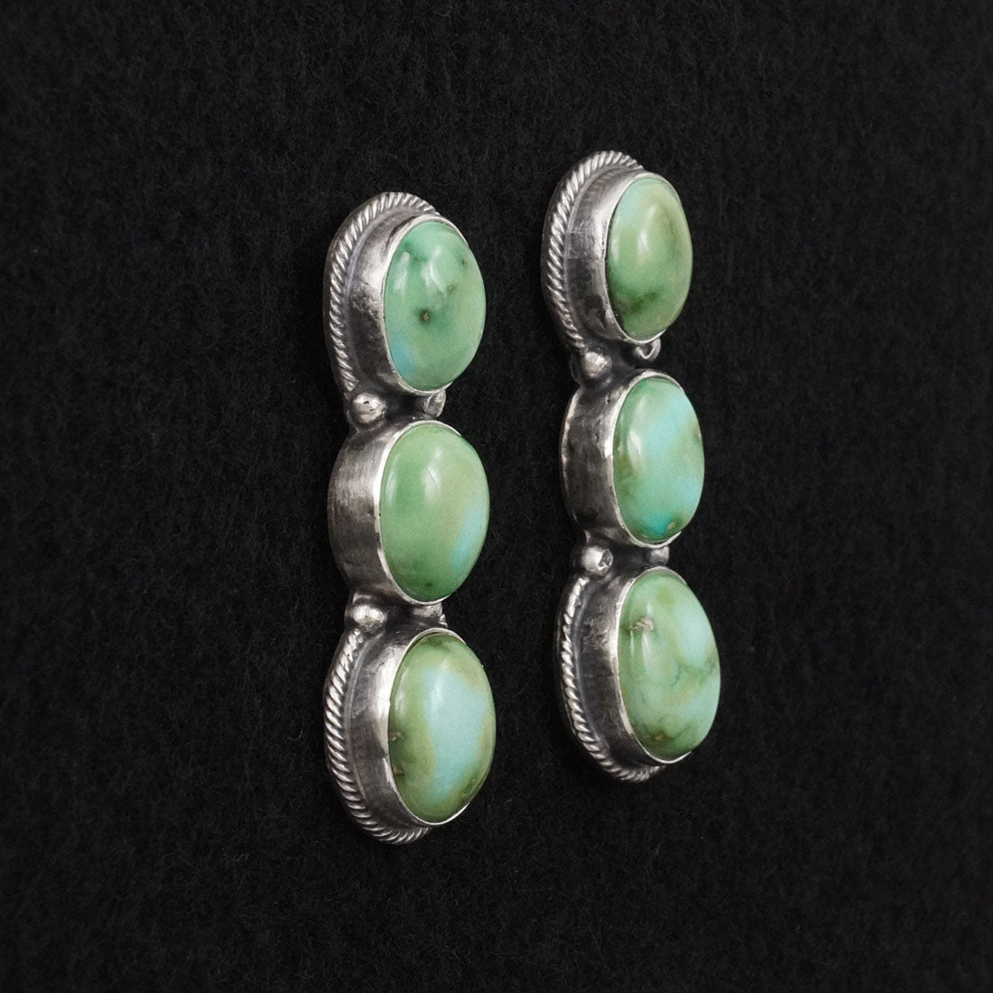 Randy Billy Turquoise & Sterling Silver Earrings