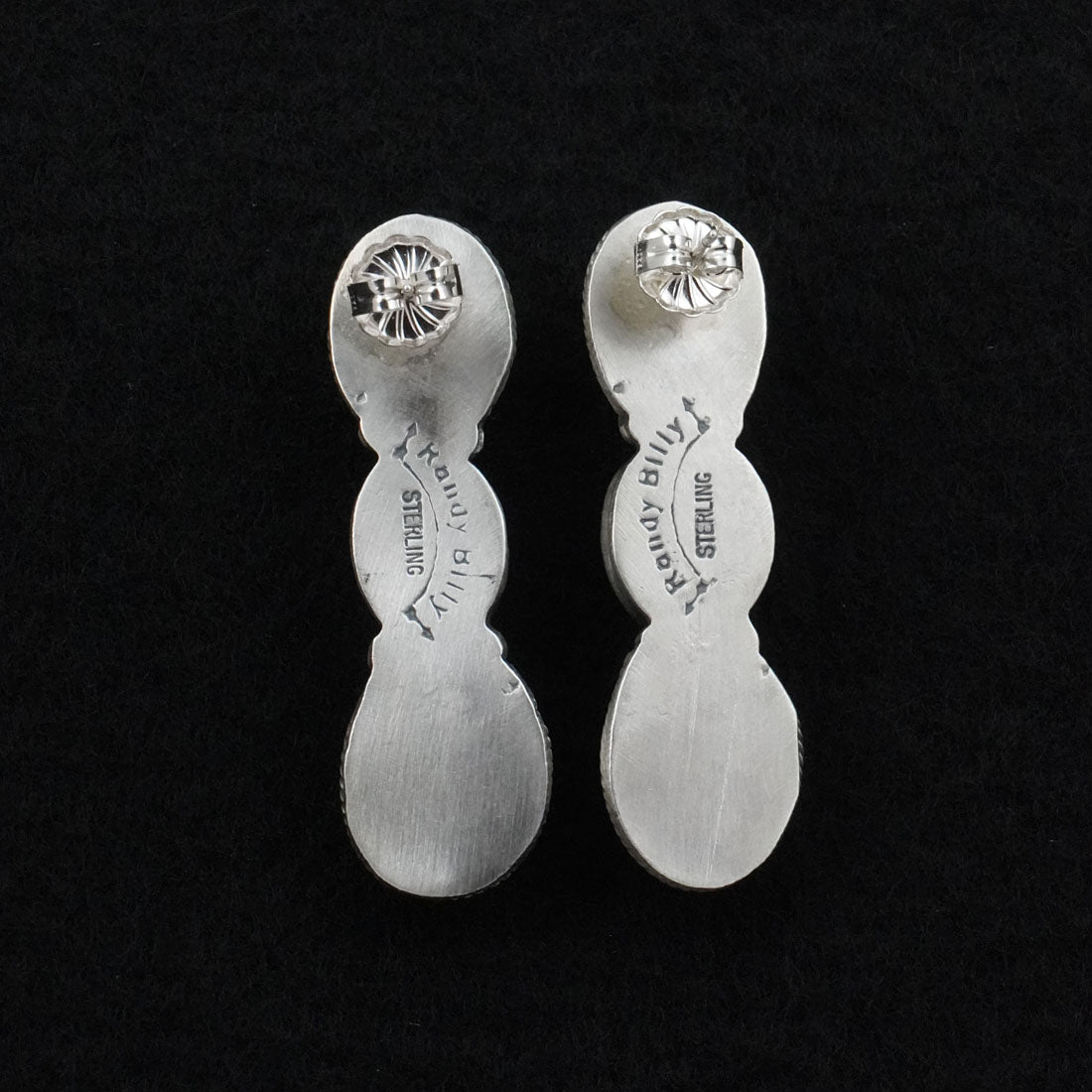 Randy Billy Turquoise & Sterling Silver Earrings