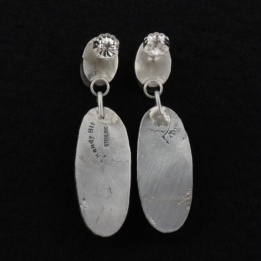 Randy Billy Turquoise & Sterling Silver Earrings