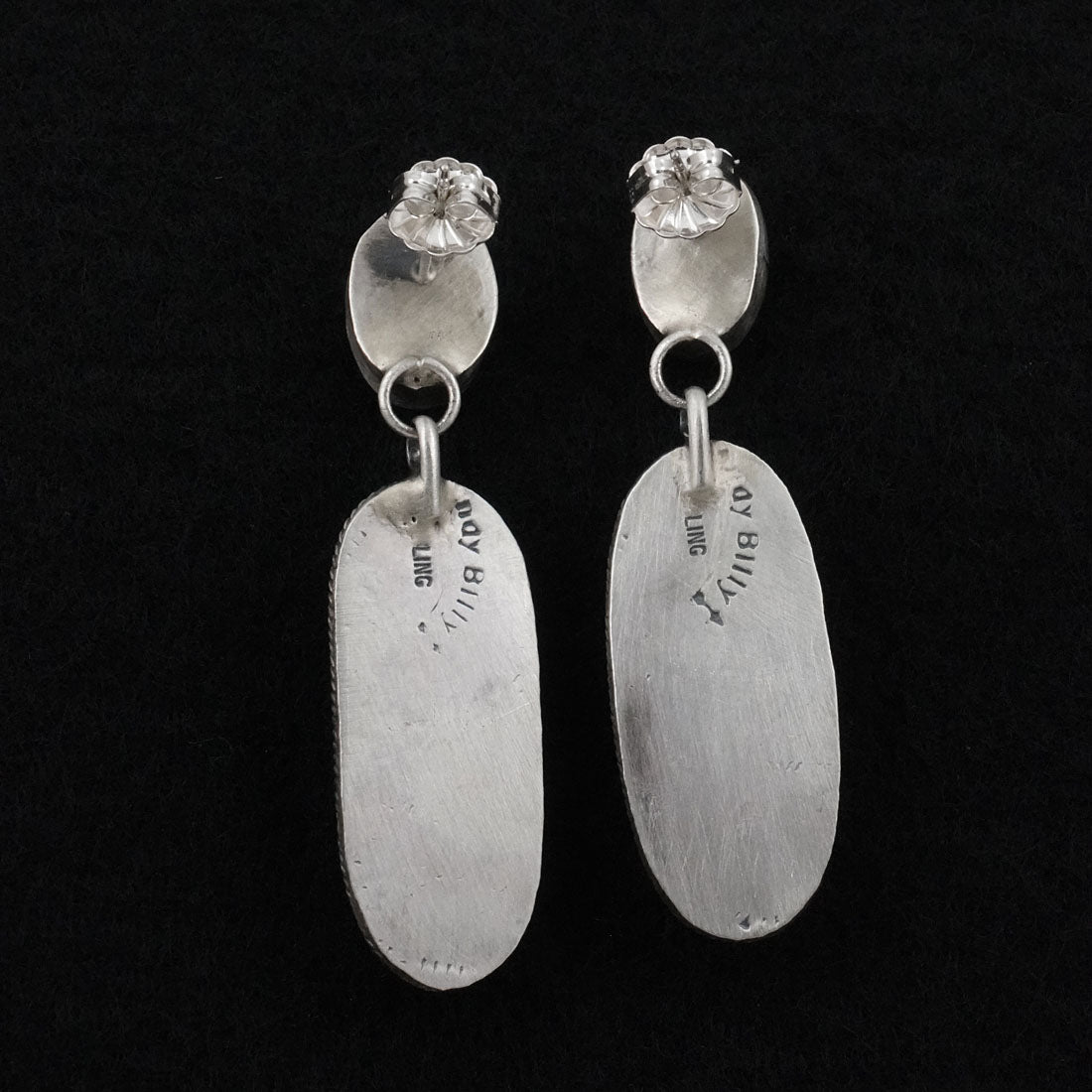 Randy Billy Turquoise & Sterling Silver Earrings