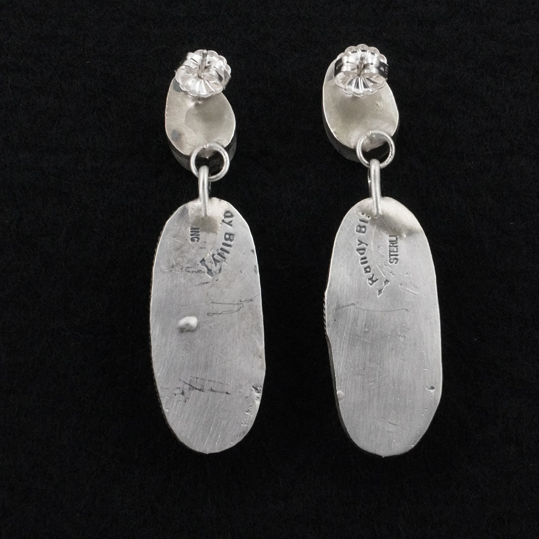Randy Billy Turquoise & Sterling Silver Earrings