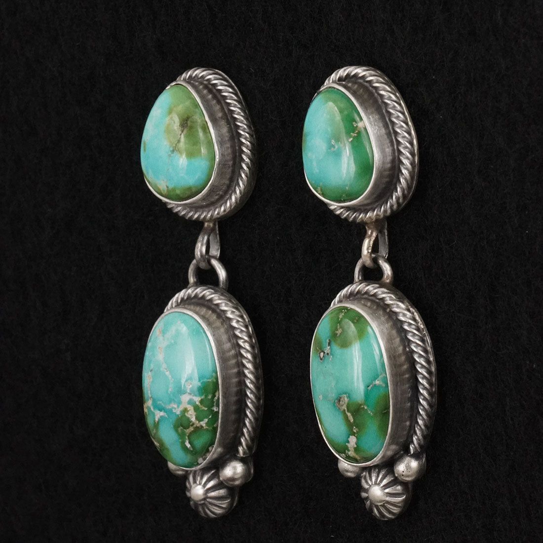Kathleen Livingston Turquoise & Sterling Silver Necklace Set