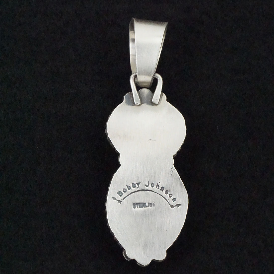 Bobby Johnson Turquoise & Sterling Silver Pendant