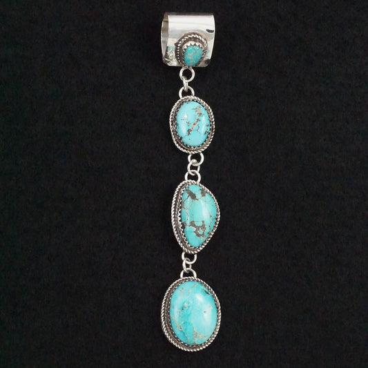 Ernest Hawthorne Turquoise & Sterling Silver Pendant