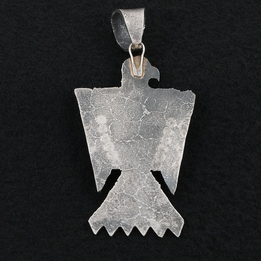 Shawn Cayatineto Turquoise & Sterling Silver Pendant