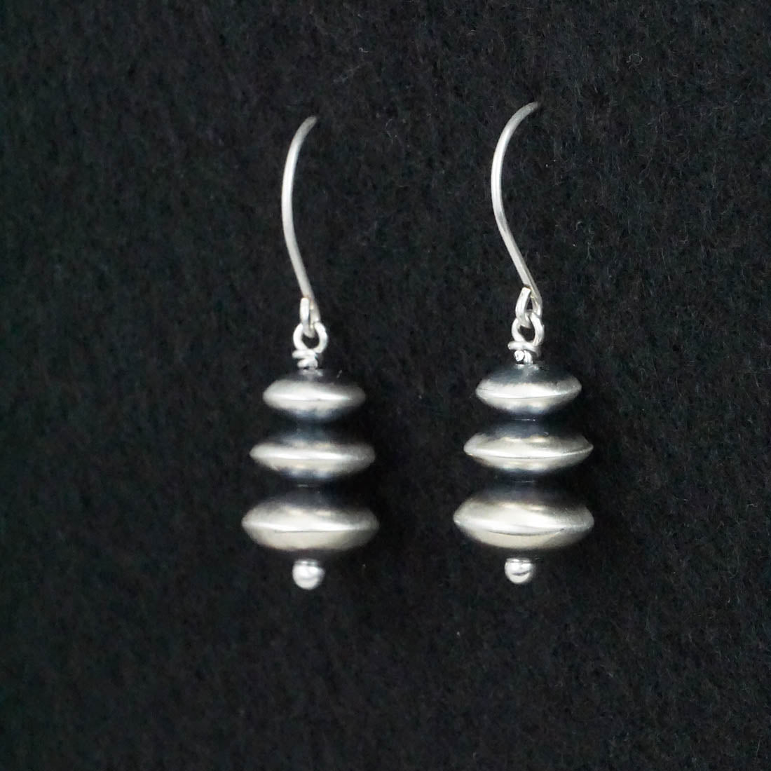 Bryannen Halwood Sterling Silver Navajo Pearl Earrings