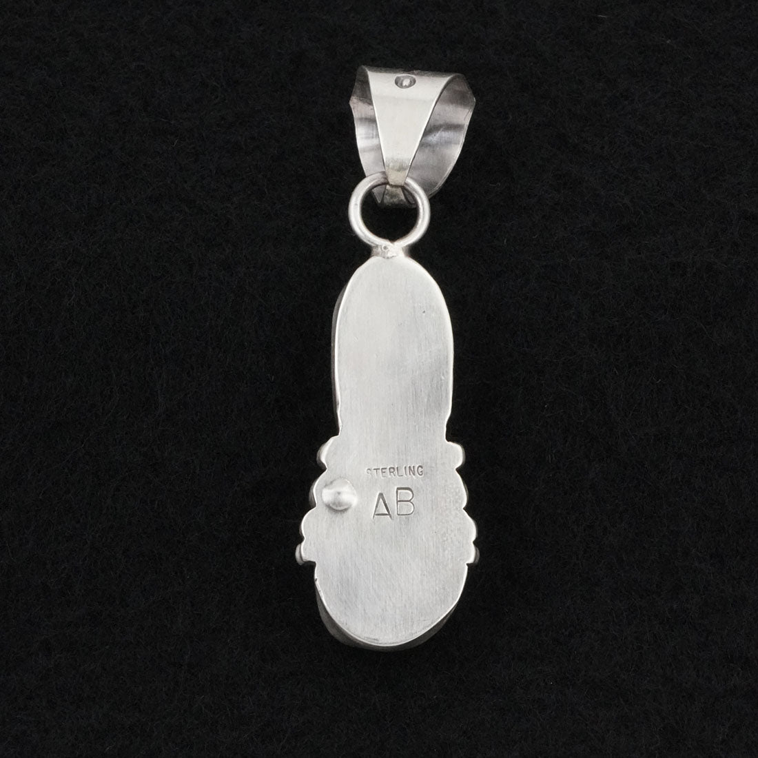 Antwone Brown Turquoise & Sterling Silver Pendant