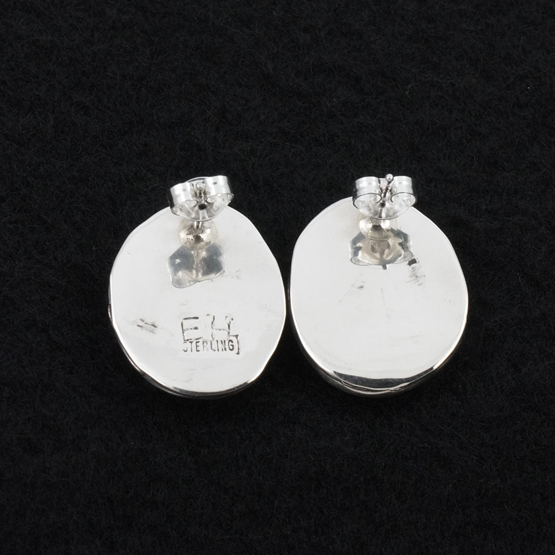 Ernest Hawthorne Turquoise & Sterling Silver Earrings