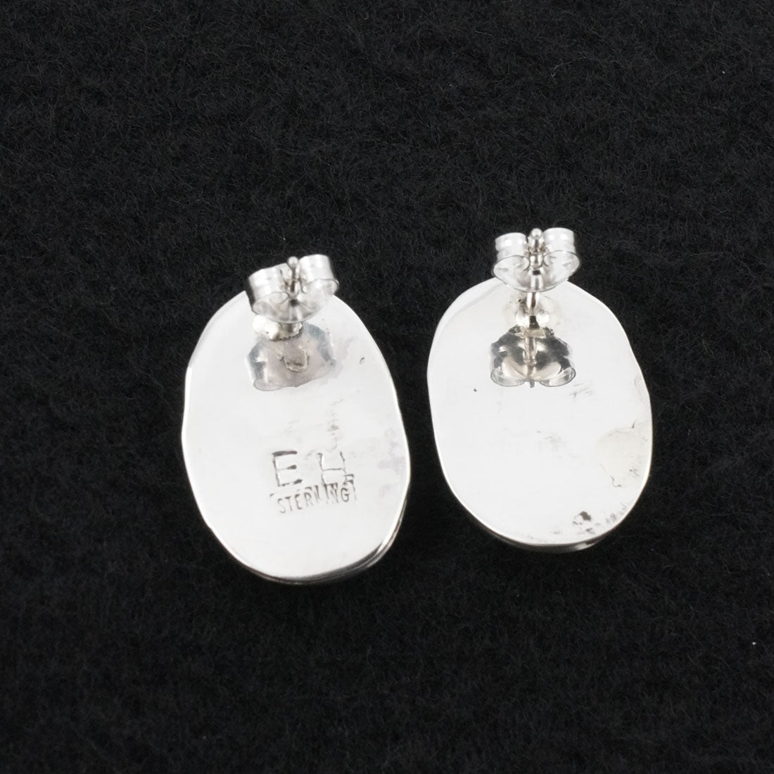 Ernest Hawthorne Turquoise & Sterling Silver Earrings