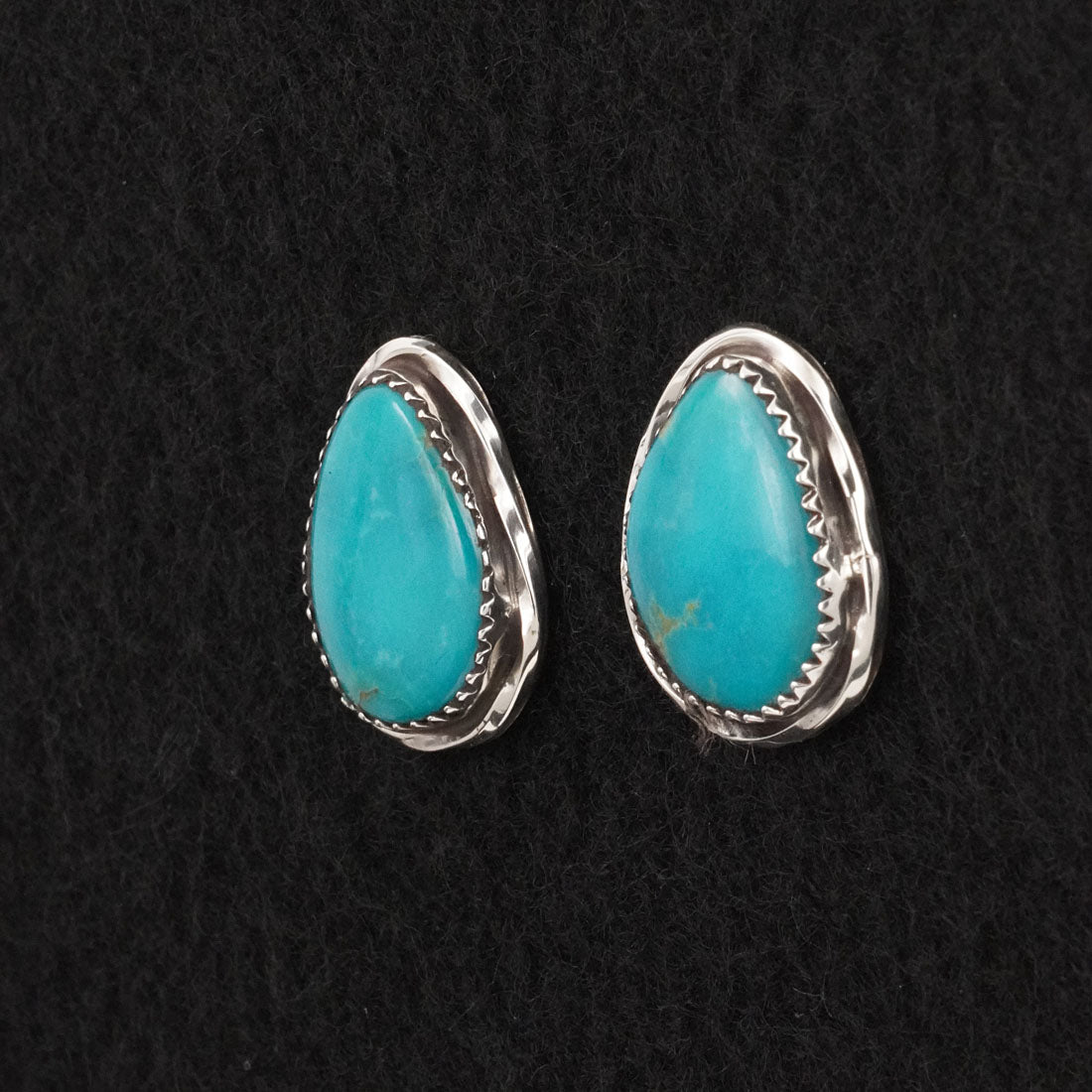 Ernest Hawthorne Turquoise & Sterling Silver Earrings