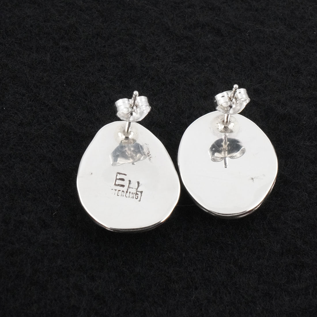 Ernest Hawthorne Turquoise & Sterling Silver Earrings