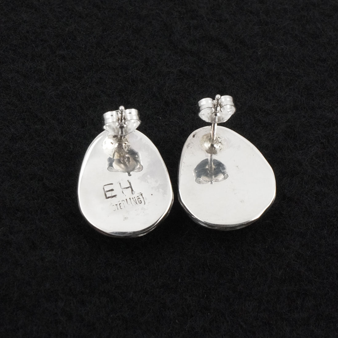 Ernest Hawthorne Turquoise & Sterling Silver Earrings