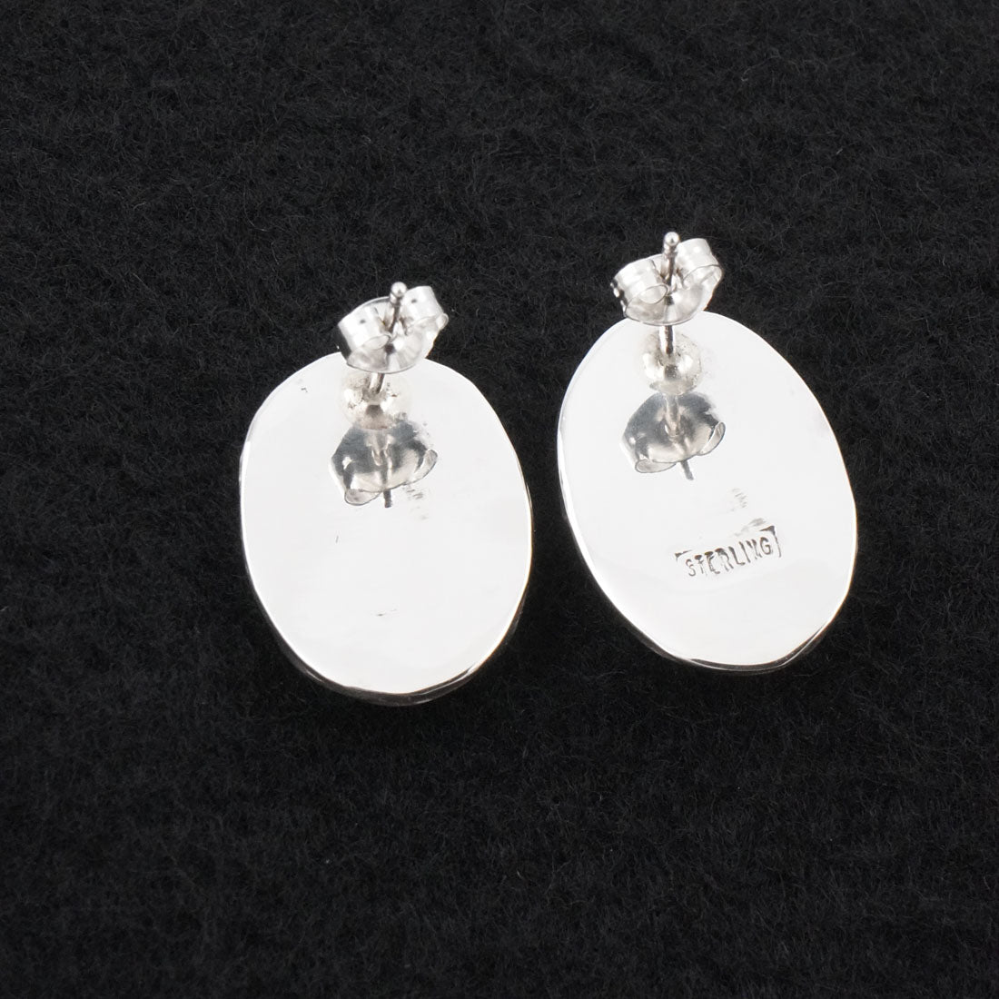 Ernest Hawthorne Turquoise & Sterling Silver Earrings